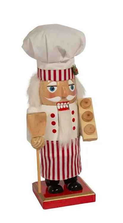 9" Chef Nutcracker - Donuts