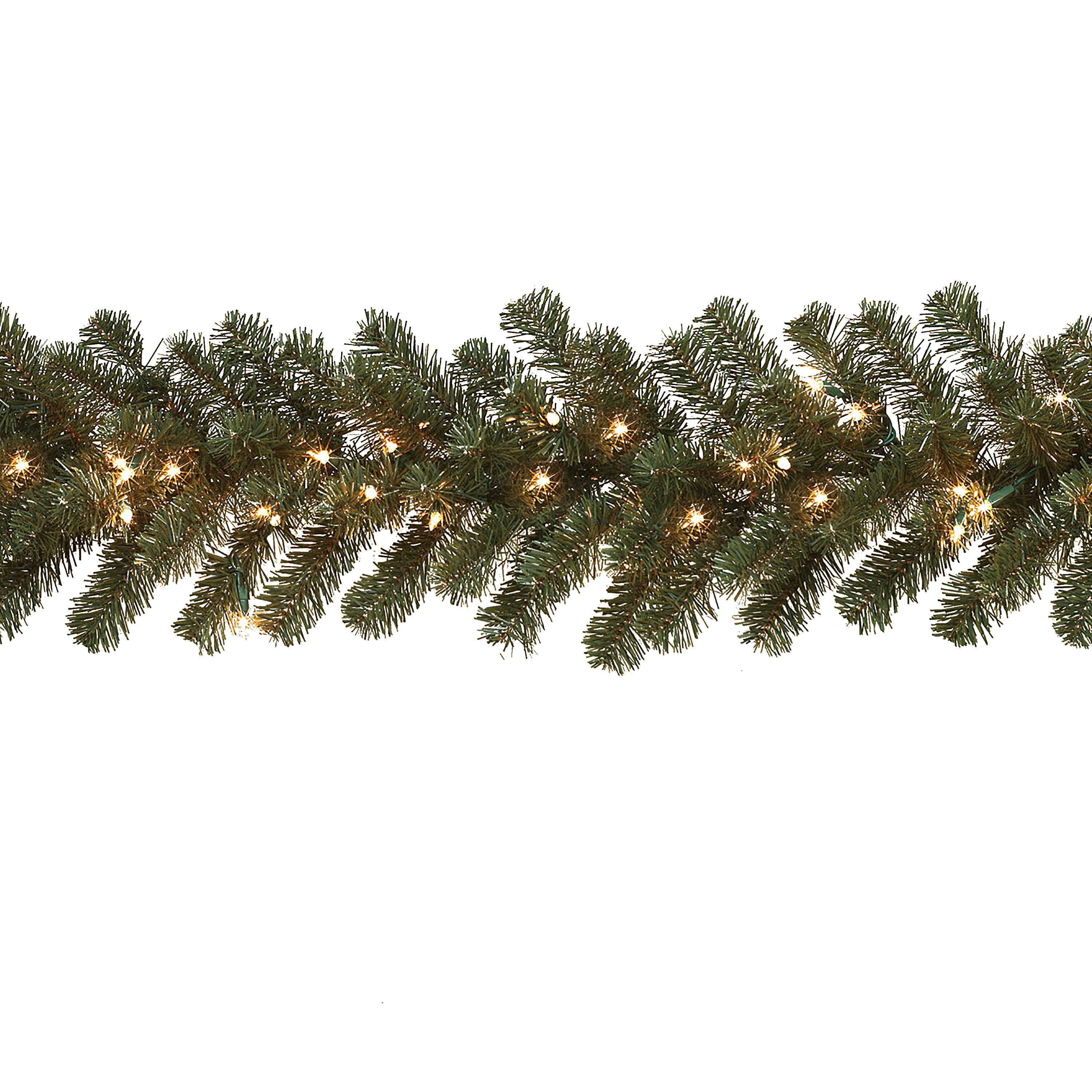 9' x 12" Pre-Lit Balsam Pine Garland