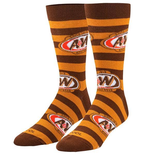 A & W Rootbeer Crew Socks