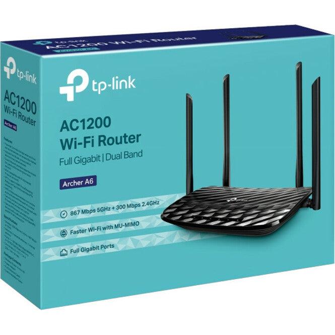 AC1200 Wireless Router - TP-Link Archer A6 MU-MIMO Gigabit Router | TP-Link
