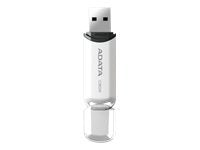 ADATA Classic Series C906 - USB flash drive - 16 GB - USB 2.0 - white