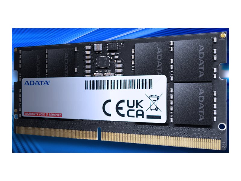 ADATA - DDR5 - module - 16 GB - SO-DIMM 262-pin - 5600 MHz / PC5-44800 - CL46 - 1.1 V - on-die ECC