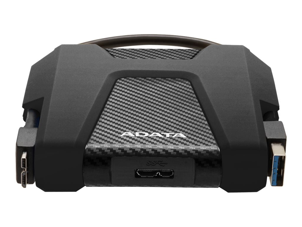 ADATA HD680 - Hard drive - encrypted - 1 TB - external (portable) - USB 3.1 - 256-bit AES - black
