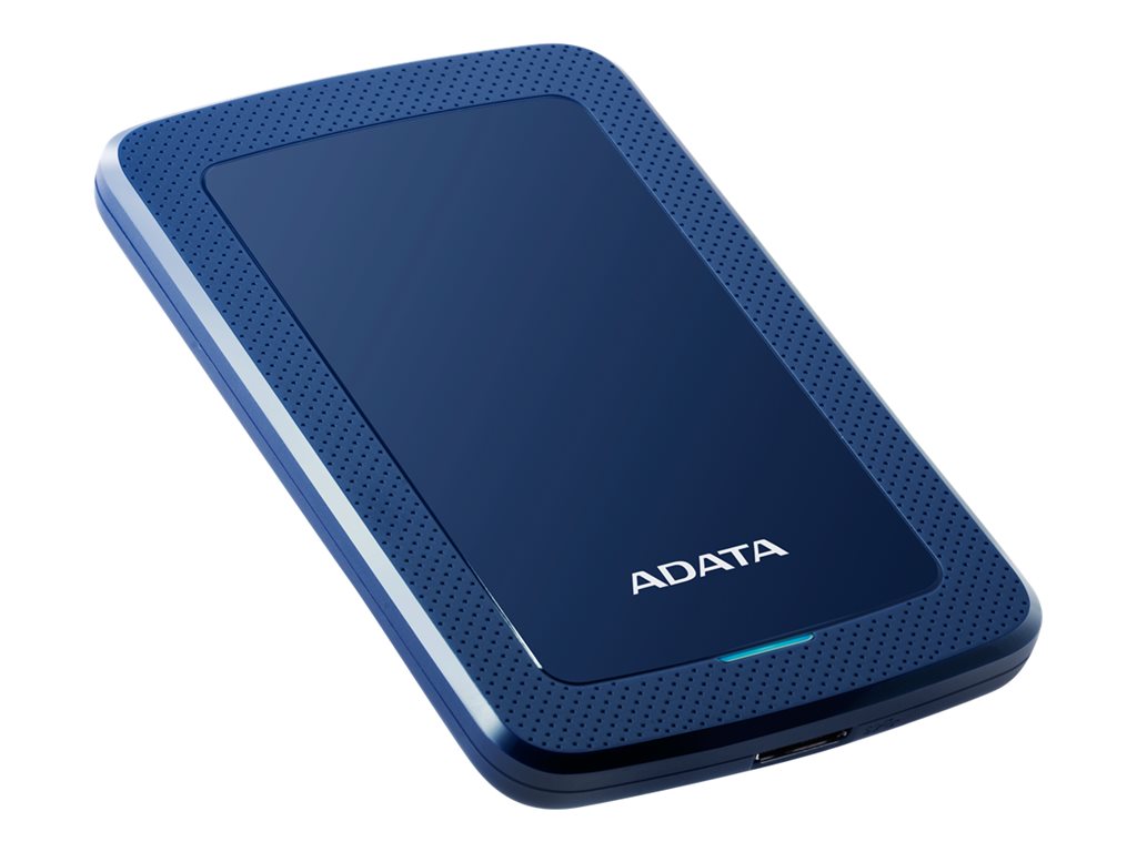 ADATA HV300 - Hard drive - 2 TB - external (portable) - USB 3.1 - 256-bit AES - blue