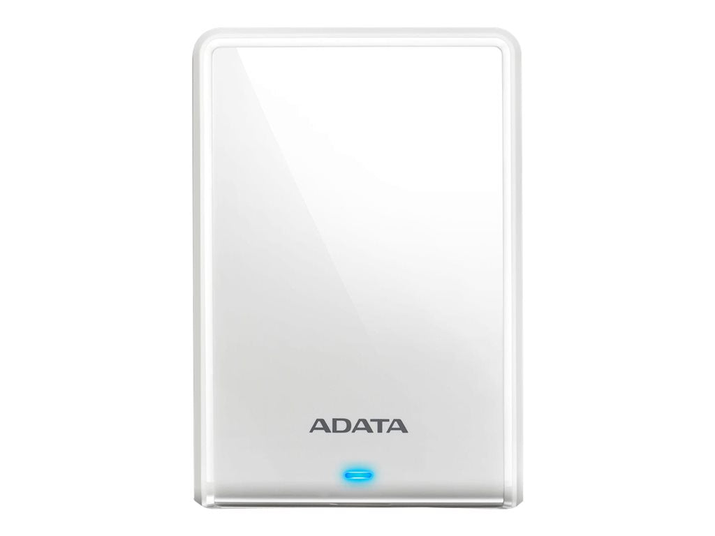 ADATA HV620S - Hard drive - 1 TB - external (portable) - 2.5 - USB 3.1 - white"