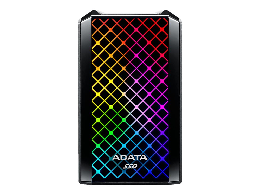 ADATA SE900G - SSD - 1 TB - external (portable) - USB 3.2 Gen 2x2 (USB-C connector) - black