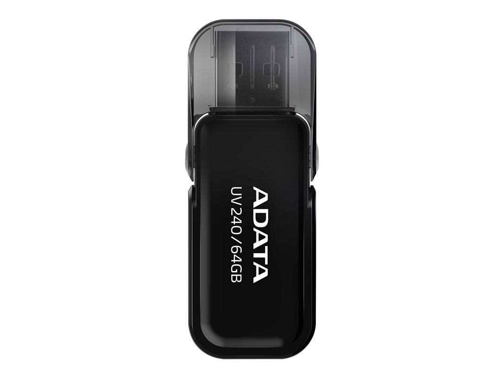 ADATA UV240 - USB flash drive - 64 GB - USB 2.0 - black
