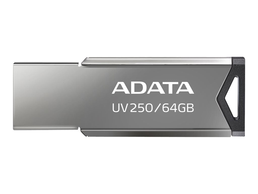 ADATA UV250 - USB flash drive - 64 GB - USB 2.0 - silver