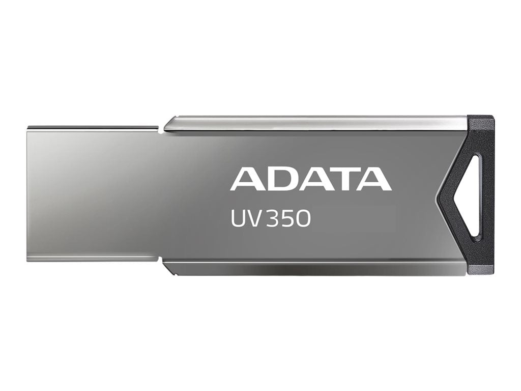 ADATA UV350 - USB flash drive - 128 GB - USB 3.2 Gen 1 - silver
