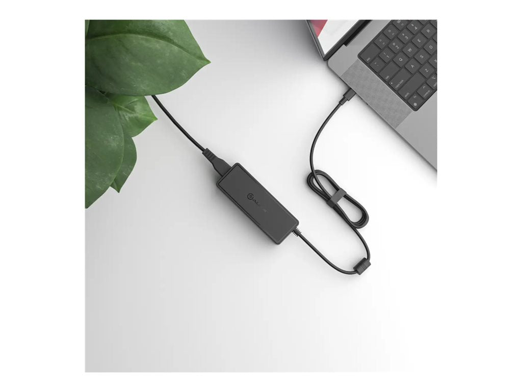 ALOGIC Rapid Power Inline GaN Charger - Power adapter - 100 Watt - 2.5 A - PD (24 pin USB-C)