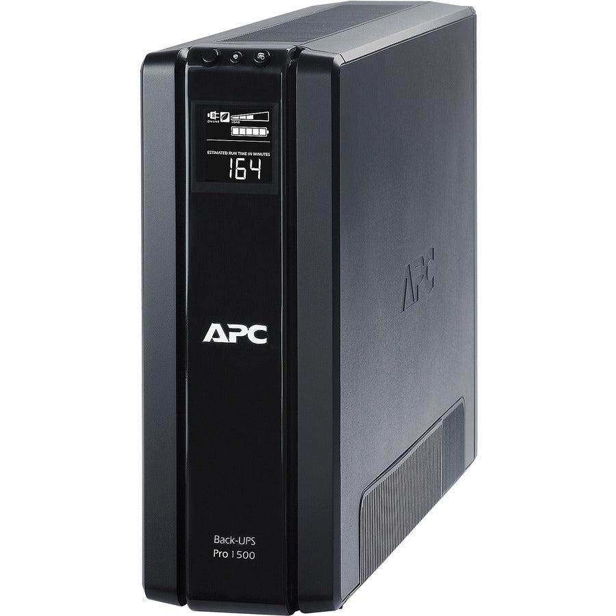 APC Back-UPS Pro BR1500G - 1500VA/865W UPS Battery Backup with LCD Display | Tower