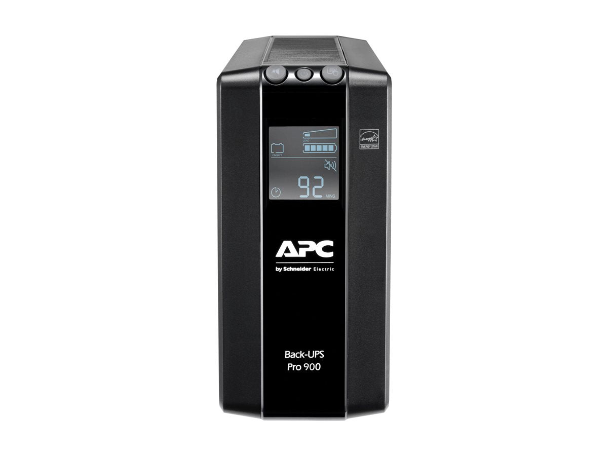 APC Back-UPS Pro BR900MI - UPS - AC 230 V - 540 Watt - 900 VA - USB - output connectors: 6 - black