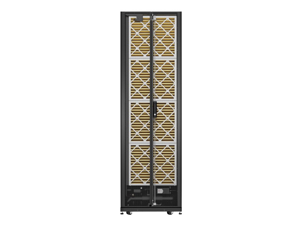 APC InRow RC - Rack air-conditioning cooling system chilled water - 380 - 415 V - black - 42U