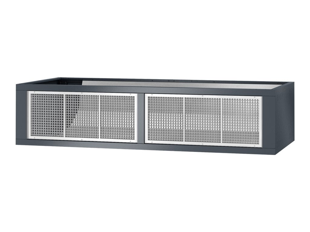 APC Uniflair Frame Size 7 - Sub base plenum front discharge - data center gray