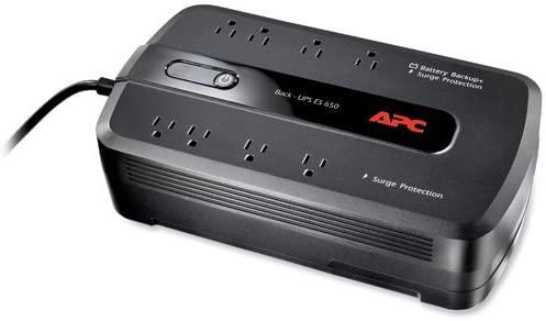 APC by Schneider Electric Back-UPS 650VA Desktop UPS BE650G1-LM