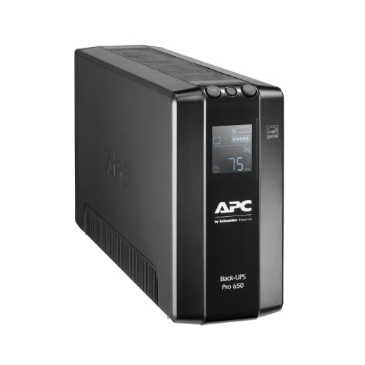 APC by Schneider Electric Back-UPS Pro BR650MI 650VA Tower UPS