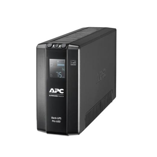 APC by Schneider Electric Back-UPS Pro BR650MI 650VA Tower UPS