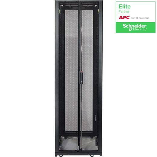 APC by Schneider Electric NetShelter SX 48U 600mm Wide x 1200mm Deep Enclosure Without Doors Black