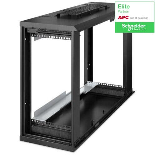 APC by Schneider Electric NetShelter WX 6U Low-Profile Wall Mount Enclosure 230V Fans