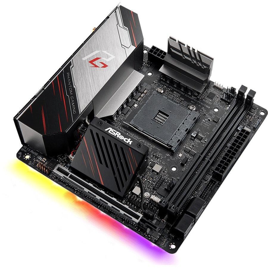 ASRock X570 PHANTOM GAMING-ITX/TB3 Desktop Motherboard - AMD X570 Chipset - Socket AM4 - Mini ITX