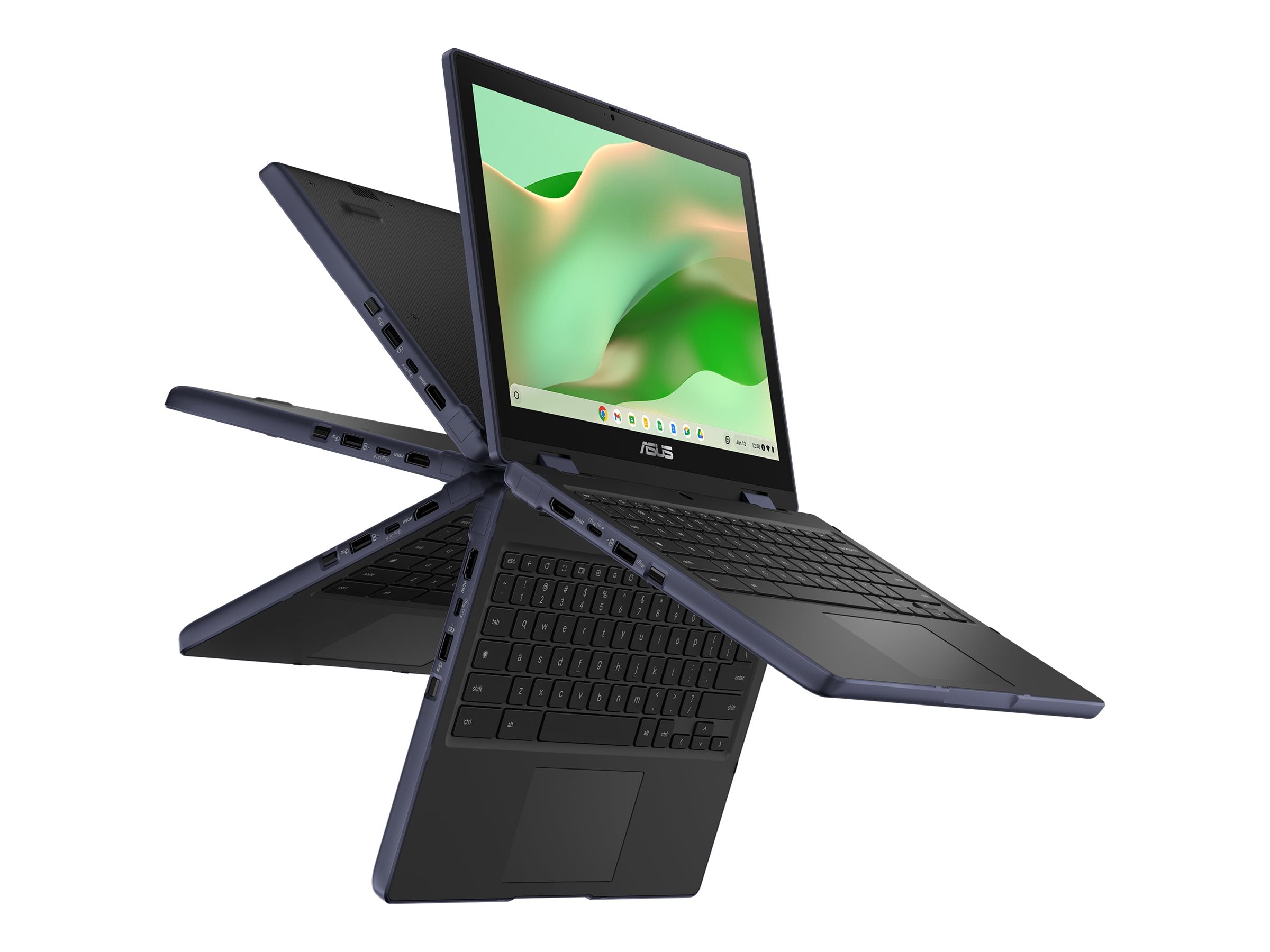 ASUS Chromebook CR12 Flip CR1204FTA-YZ84T 12.2" Touchscreen Intel N150 Chrome OS