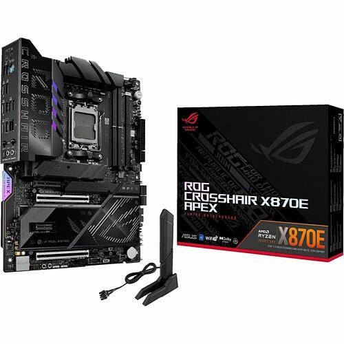 ASUS ROG CROSSHAIR X870E APEX AMD AM5 ATX Motherboard with AI OC