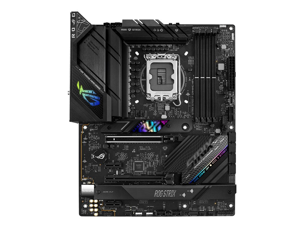 ASUS ROG STRIX B760-F GAMING WIFI - Motherboard - ATX - LGA1700 Socket - B760 Chipset - USB 3.2 Gen 1, USB 3.2 Gen 2,