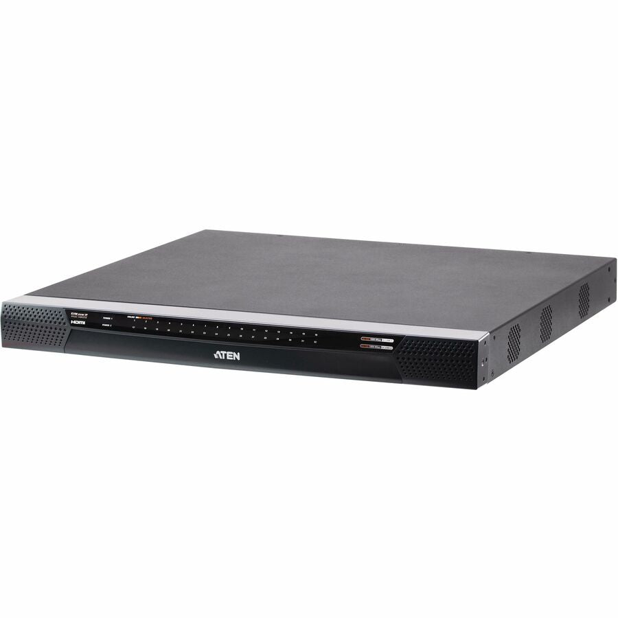 ATEN 1-Local/8-Remote Shared Access 32-Port Multi-Interface Cat 5 KVM over IP Switch - 32