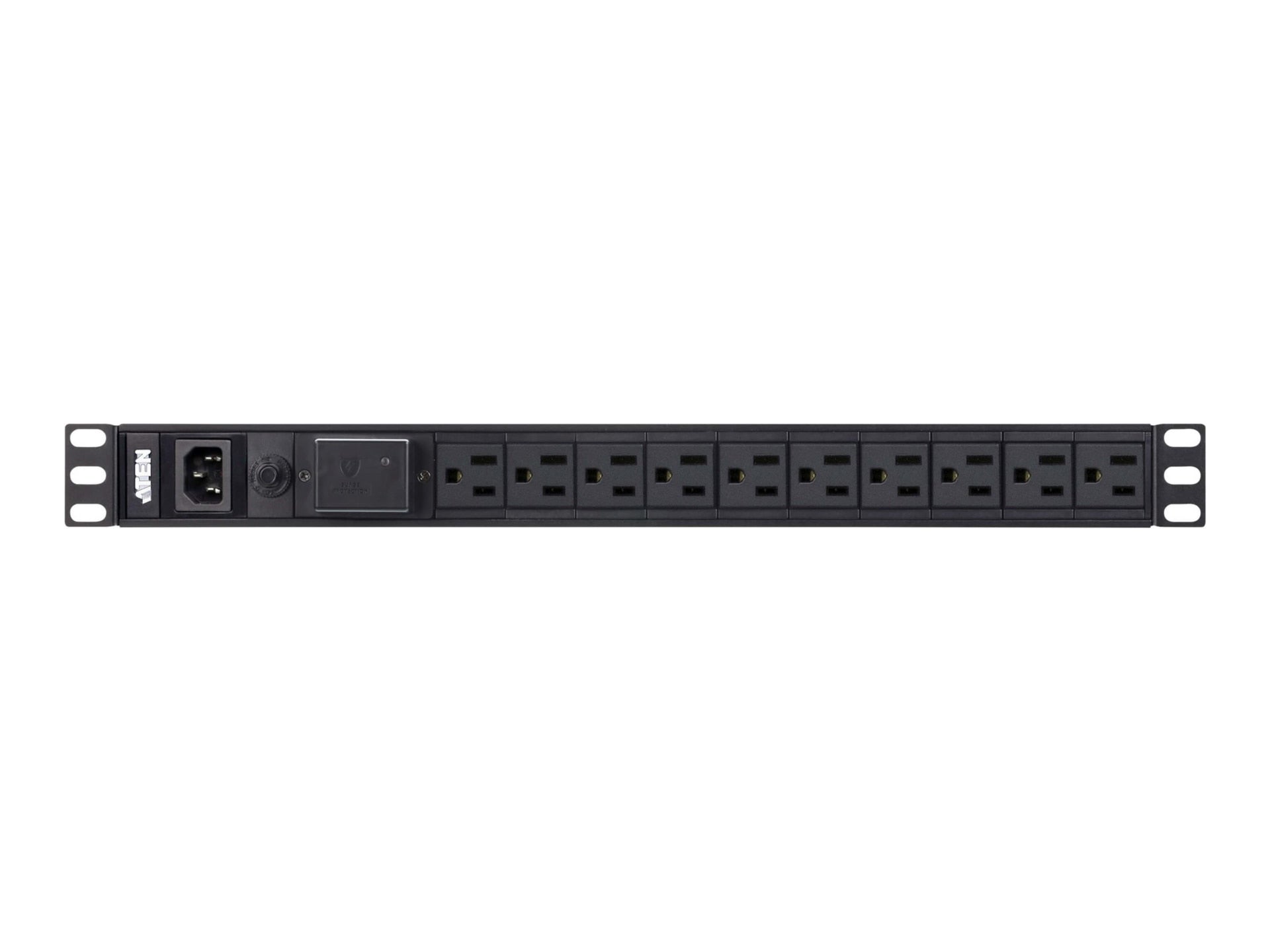 ATEN 18-Outlet 15A Basic PDU with Surge Protection for IT Professionals