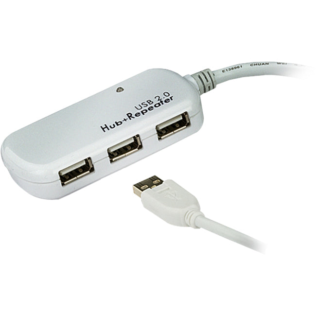 ATEN 4-port USB 2.0 Extender Hub-TAA Compliant UE2120H
