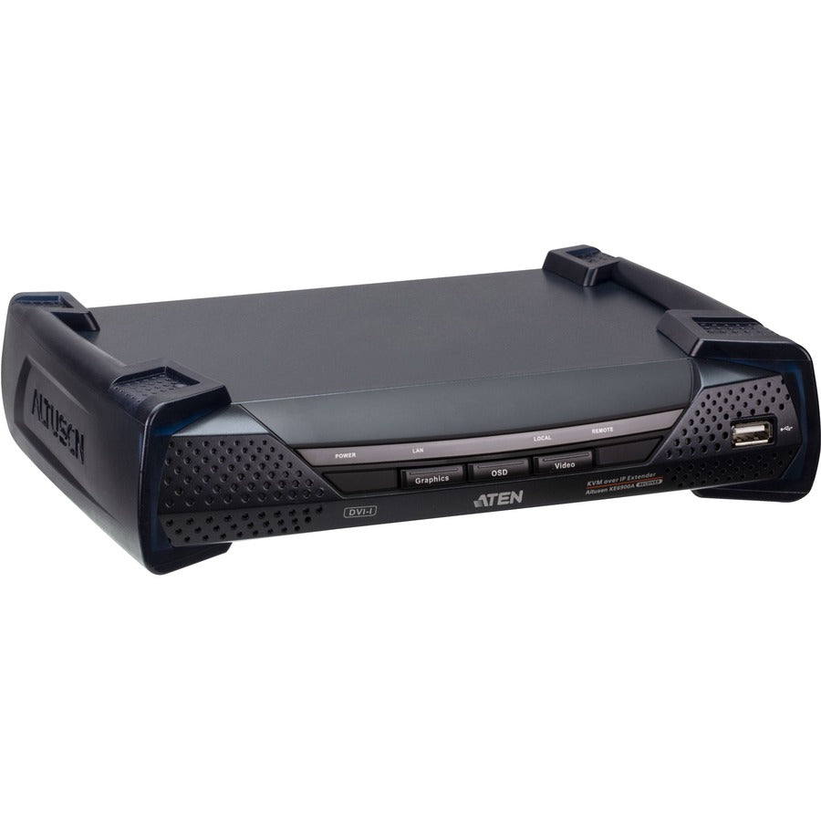 ATEN DVI-I Single Display KVM over IP Receiver KE6900AR