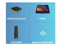 AUDIOCODES RXV200-B360 Microsoft Teams Room Bundle with 360° Camera & Touch Controller