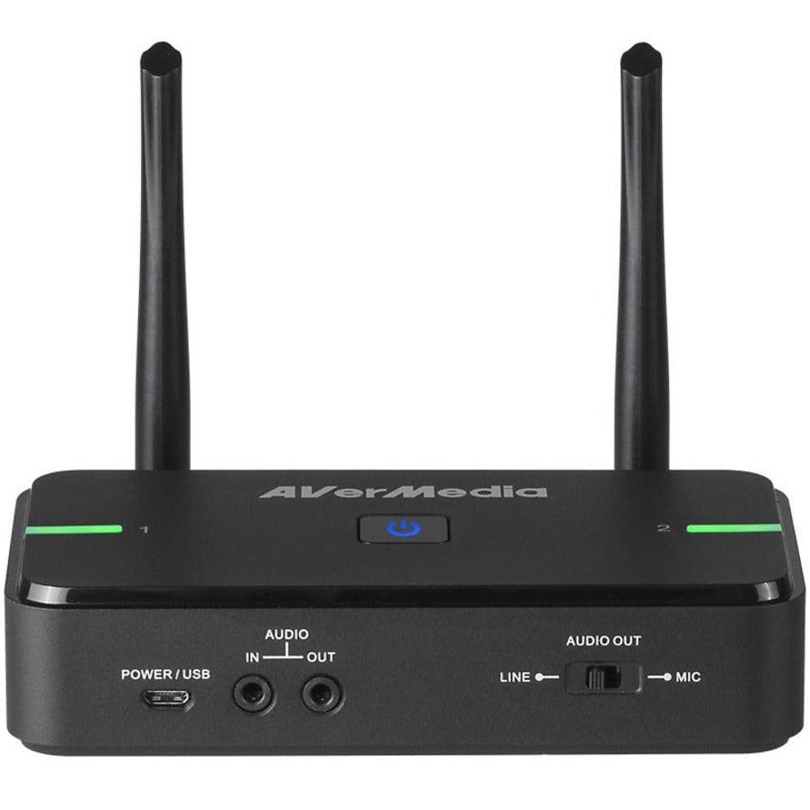 AVerMedia Wireless Microphone and Receiver