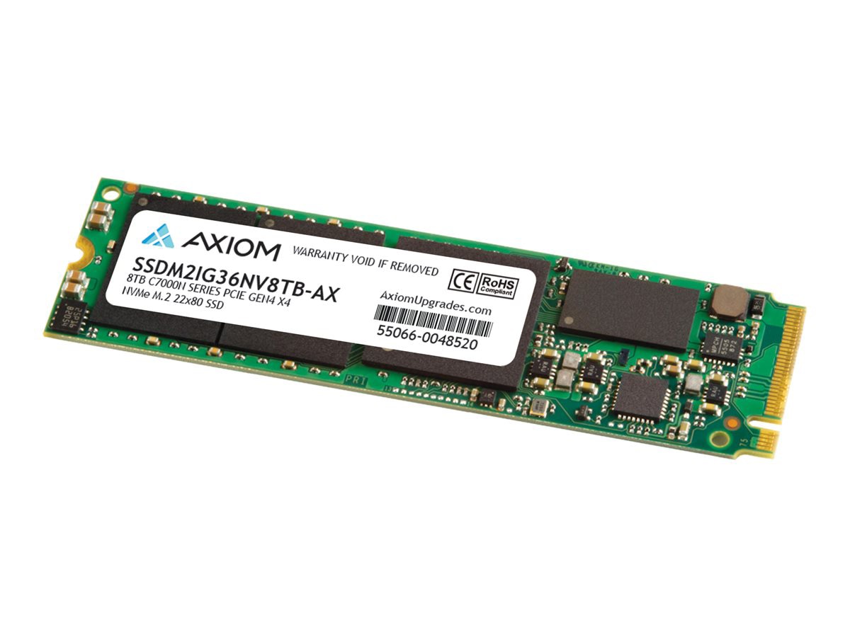 AXIOM 8TB PCIe Gen4 x4 NVMe M.2 SSD Ultra-Fast Storage for Pros