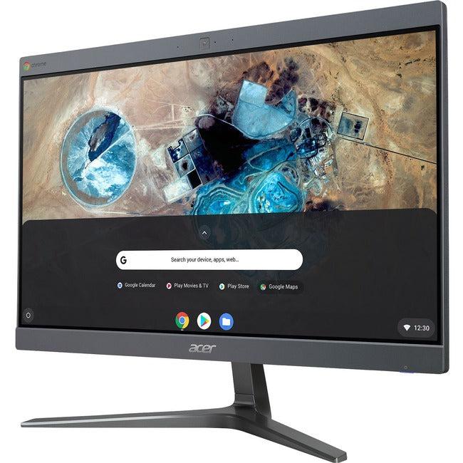 Acer Chromebase 24 Ca24I2 All-In-One Computer - Intel Celeron 3867U Dual-Core (2 Core) 1.80 Ghz - 4 Gb Ram Ddr4 Sdram - 128 Gb Serial Ata/600 Ssd - 23.8" Full Hd 1920 X 1080 Touchscreen Display - Desktop