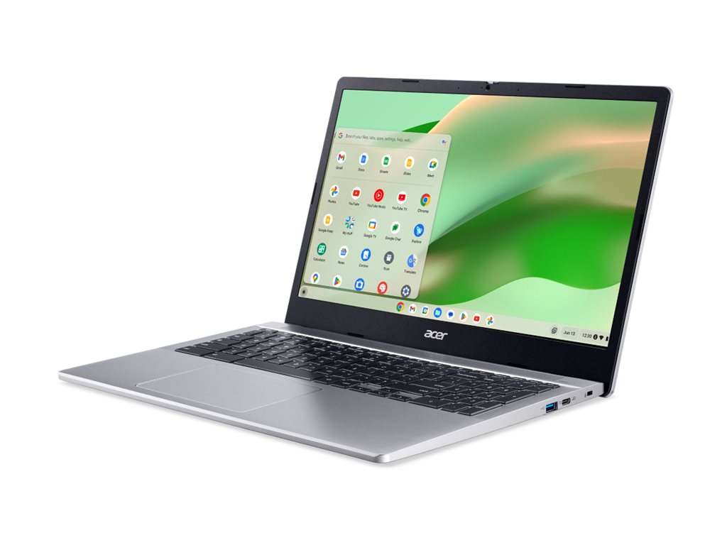 Acer Chromebook 315 CB315-5HT - Intel N-series - N100 / up to 3.4 GHz - Chrome OS - UHD Graphics - 8 GB RAM - 64 GB eMMC - 15.6 NX.KRMAA.002