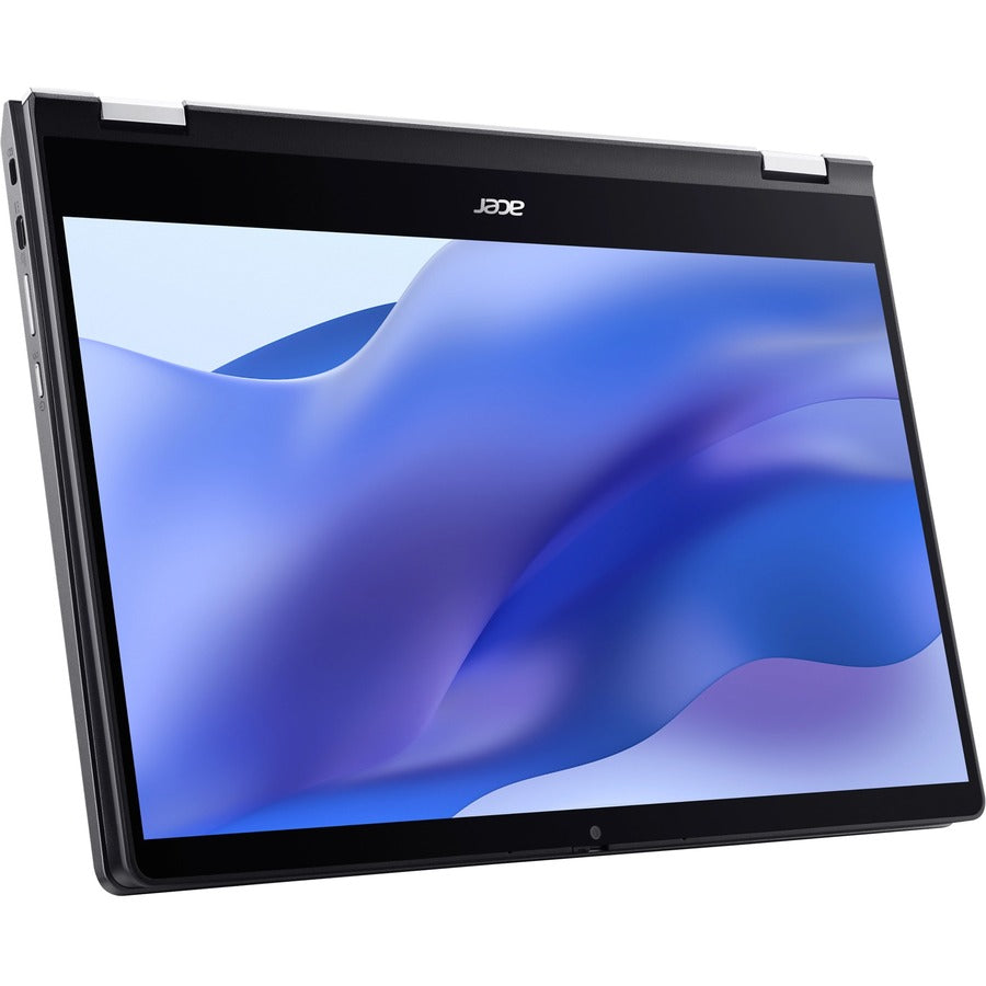 Acer Chromebook Enterprise Spin 514 CP514-3WH CP514-3WH-R8C7 14" Touchscreen Convertible 2 in 1 Chromebook - Full HD - 1920 x 1080 - AMD Ryzen 7 5825C Octa-core (8 Core) 2 GHz - 16 GB Total RAM - 256 GB SSD - Steel Gray
