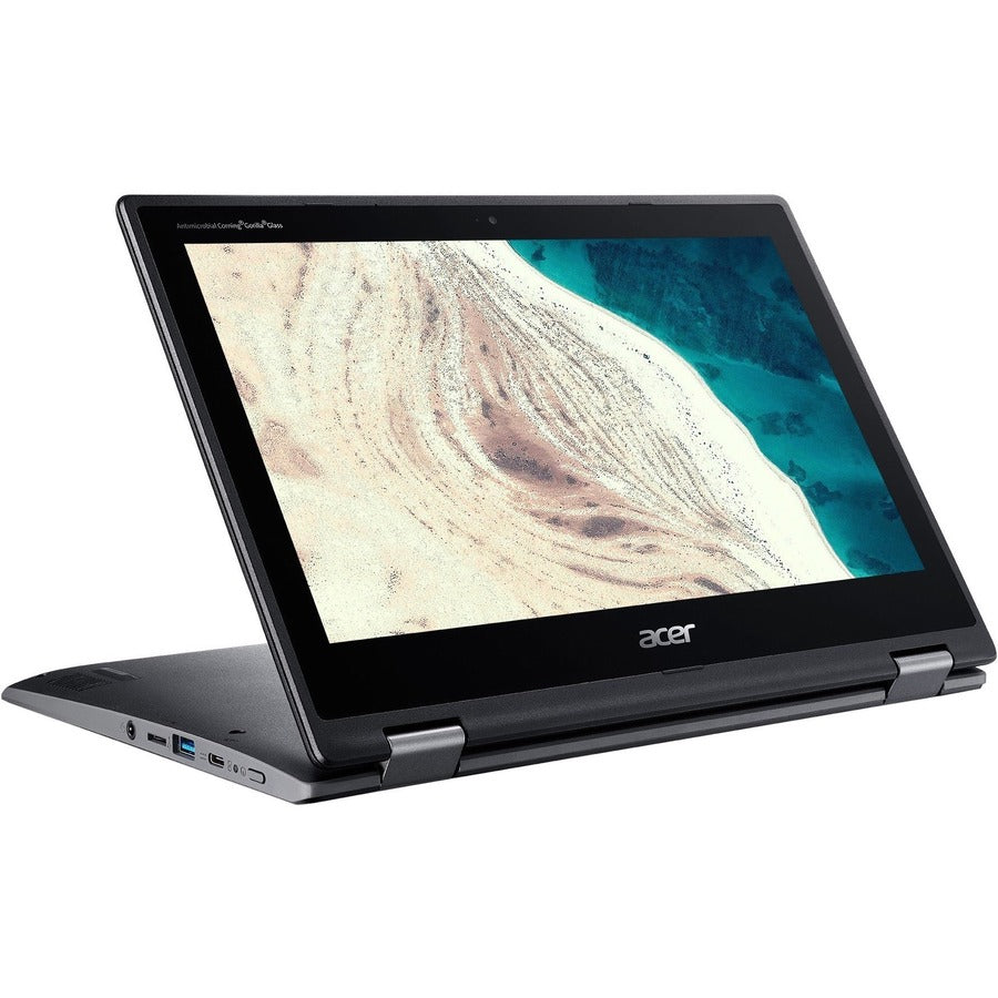 Acer Chromebook Spin 511 R752TN R752TN-C3DD 11.6 Touchscreen Convertible 2 in 1 Chromebook - HD - Intel Celeron N4020 - 4 GB - 32 GB Flash Memory - English (US) Keyboard" NX.ATPAA.001