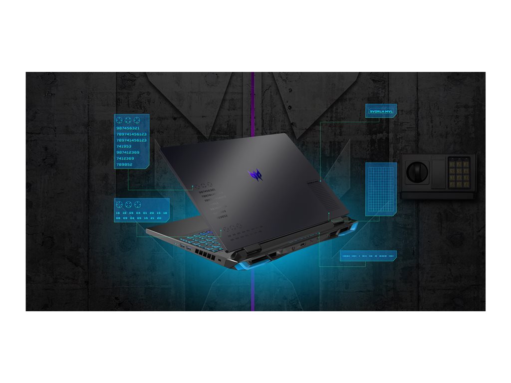 Acer Predator Helios Neo 16 PHN16-71 - Intel Core i7 - 13700HX / up to 5 GHz - Win 11 Home - GeForce RTX 4060 - 16 GB