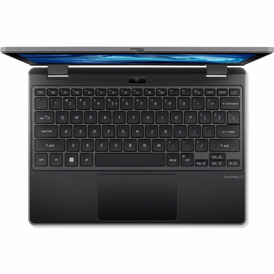 Acer TravelMate Spin B3 B311R-33 TMB311R-33-C872 11.6" Touchscreen Convertible 2 in 1 Notebook - WXGA - 1366 x 768 - Intel N100 Quad-core (4 Core) - 8 GB Total RAM - 128 GB SSD - Black