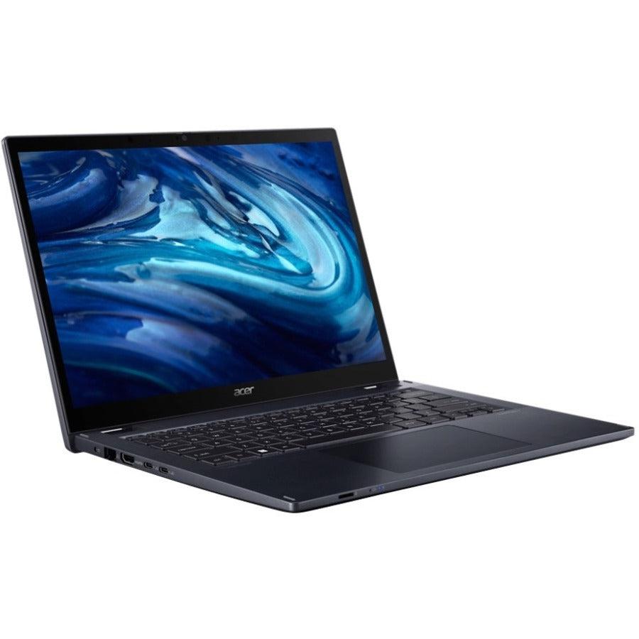 Acer TravelMate Spin P4 P414RN-41 TMP414RN-41-R305 14" Touchscreen Convertible 2 in 1 Notebook - WUXGA - 1920 x 1200 - AMD Ryzen 7 PRO 6850U Octa-core (8 Core) 2.70 GHz - 16 GB Total RAM - 512 GB SSD - Slate Blue