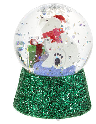 Acrylic Light-up Mini Snowglobe - Polar Bear