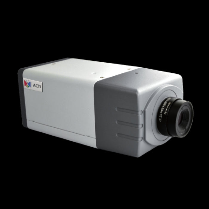 Acti E21F 1Mp Hd Day/Night Wdr Ip Box Camera, 4.2Mm