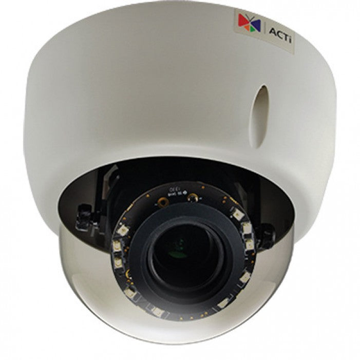 Acti E617 10Mp 4.3X Indoor Adaptive Ir Network Vandal Dome