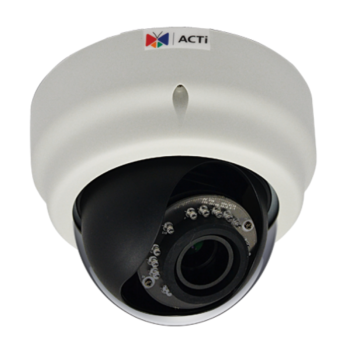 Acti E63A 5Mp Indoor Adaptive Ir Wdr Network Vandal Dome