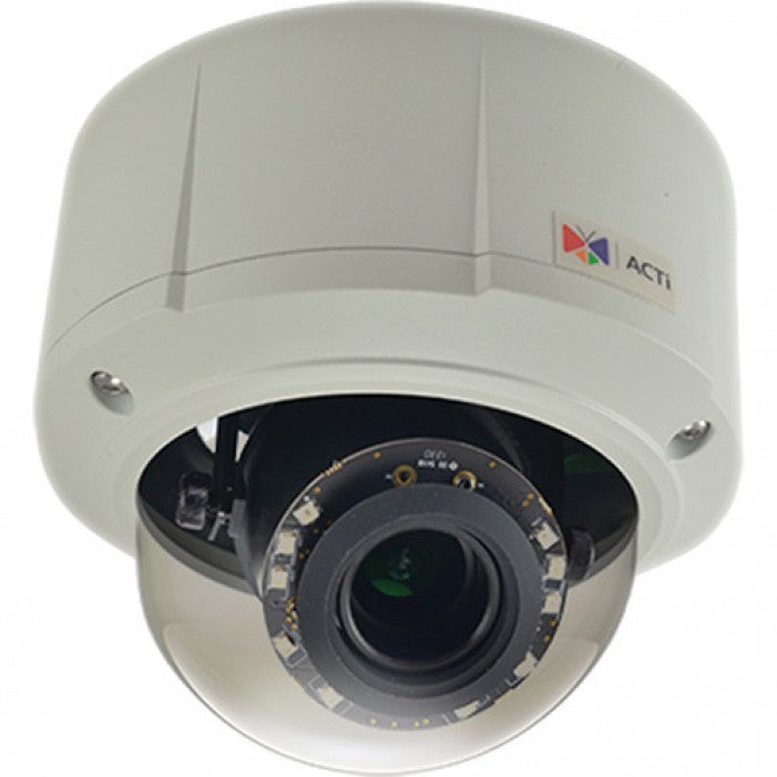 Acti E817 3Mp 4.3X Outdoor Adaptive Ir Network Vandal Dome