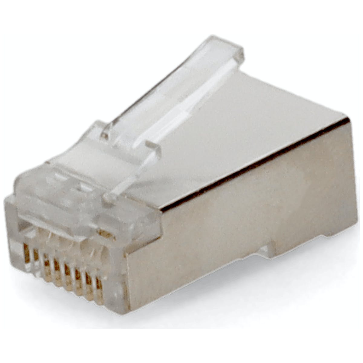 AddOn 100-Pack of Cat6 Shielded RJ-45 Male Non-Terminated Connectors ADD-CAT6SCNCT-100PC