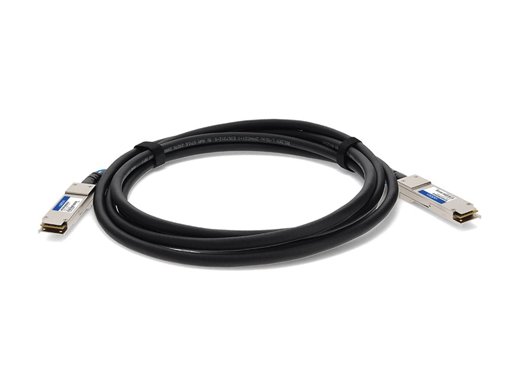 AddOn - 100GBase-CU direct attach cable - TAA Compliant - QSFP28 to QSFP28 - 1.6 ft - twinaxial - passive MCP1600-C00AE30N-AO