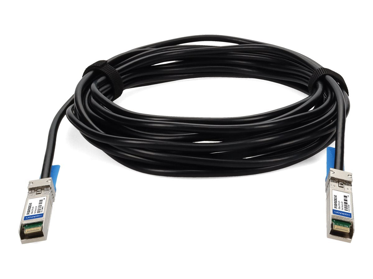AddOn - 10GBase-CU direct attach cable - TAA Compliant - SFP+ to SFP+ - 10 ft - twinaxial - SFF-8431/SFF-8432/INF-8074i - halogen-free, SFP-10GB-PDAC3MLZ-C-AO