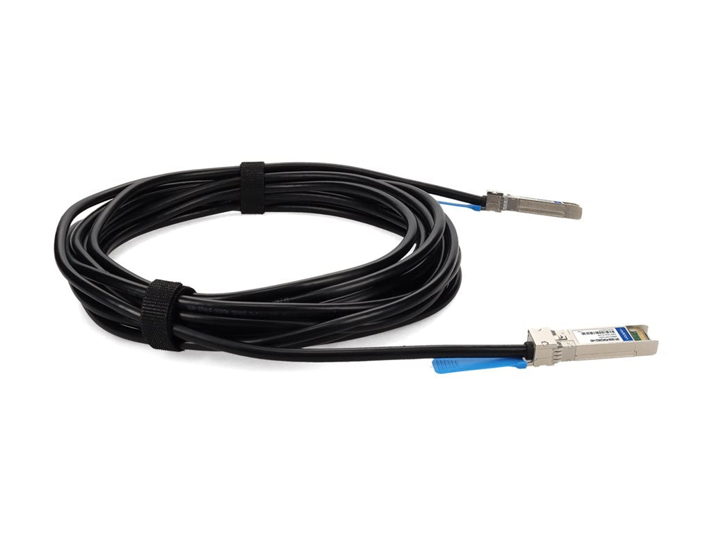 AddOn - 10GBase-CU direct attach cable - TAA Compliant - SFP+ to SFP+ - 16.4 ft - twinaxial - SFF-8431/SFF-8432/INF-8074i - halogen-free, SFP-10GB-PDAC5MLZ-J-AO